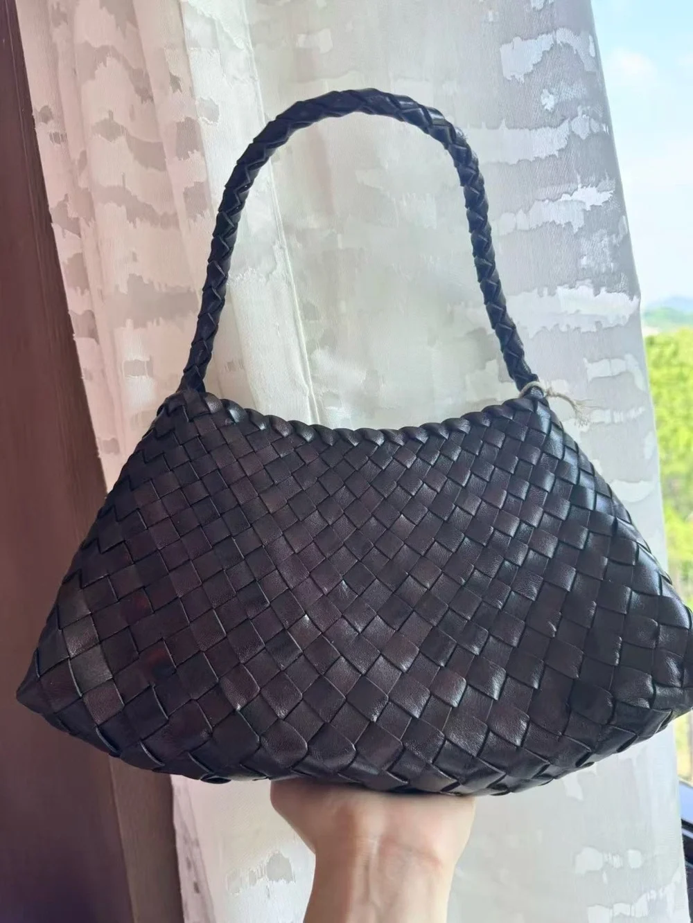 Dragon diffusion Rosanna Shoulder Bag in Dark Brown